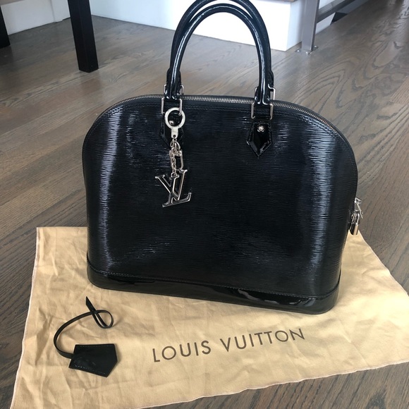 Louis Vuitton Handbags - Louis Vuitton Black Epi Electric Alma GM